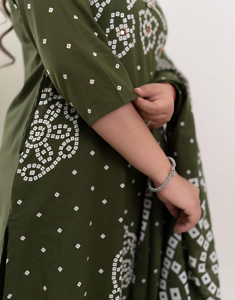 Mehfil Verde Grace Suit Set