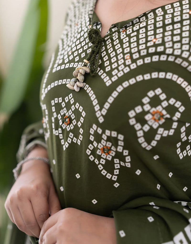 Mehfil Verde Grace Suit Set