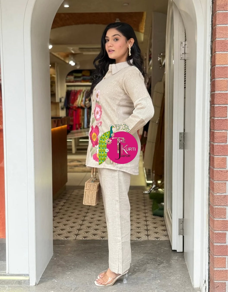 Gulbahar Ivory Coord Set