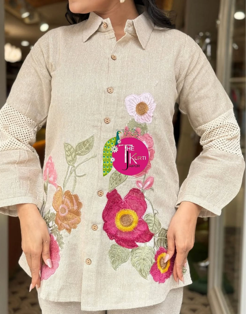Gulbahar Ivory Coord Set