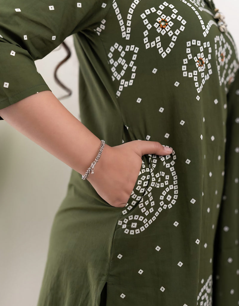 Mehfil Verde Grace Suit Set