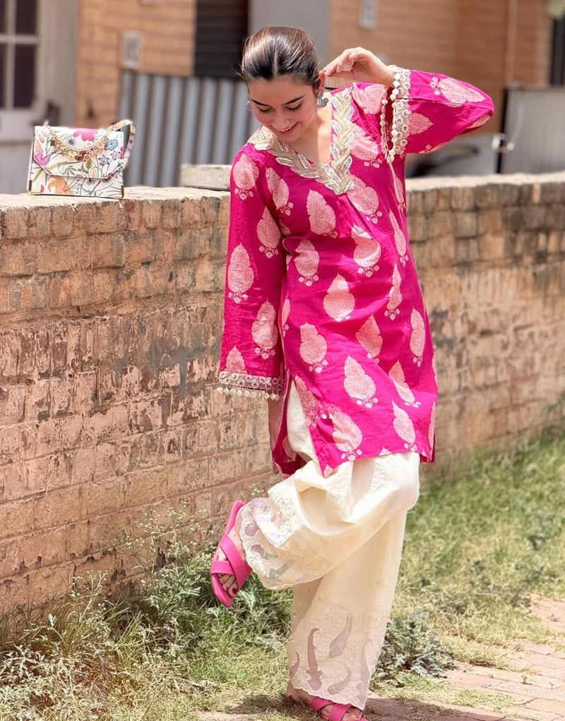 Patakha Guddi Farshi Salwar Set