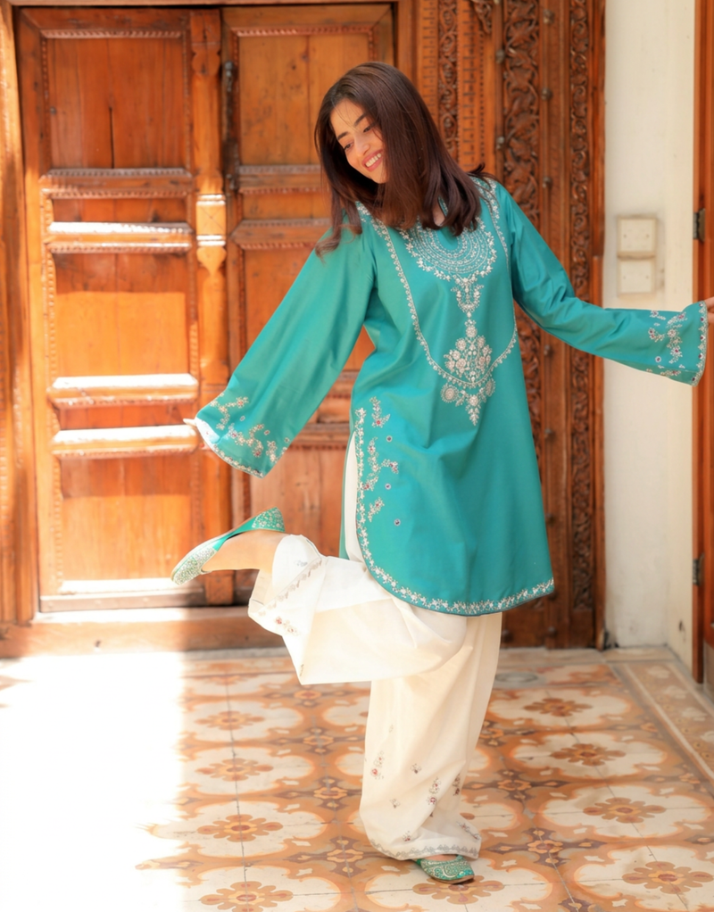 Eera's Embroidered Pakistani Set